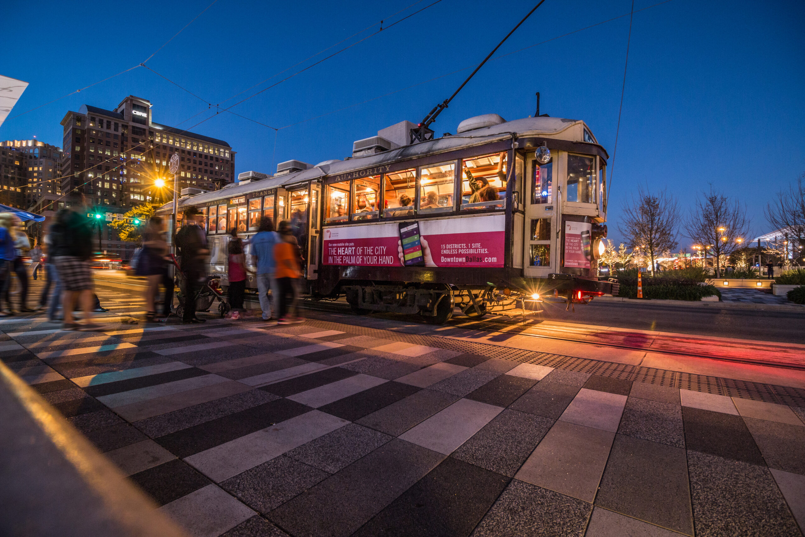 McKinney Avenue Trolley Uptown Dallas