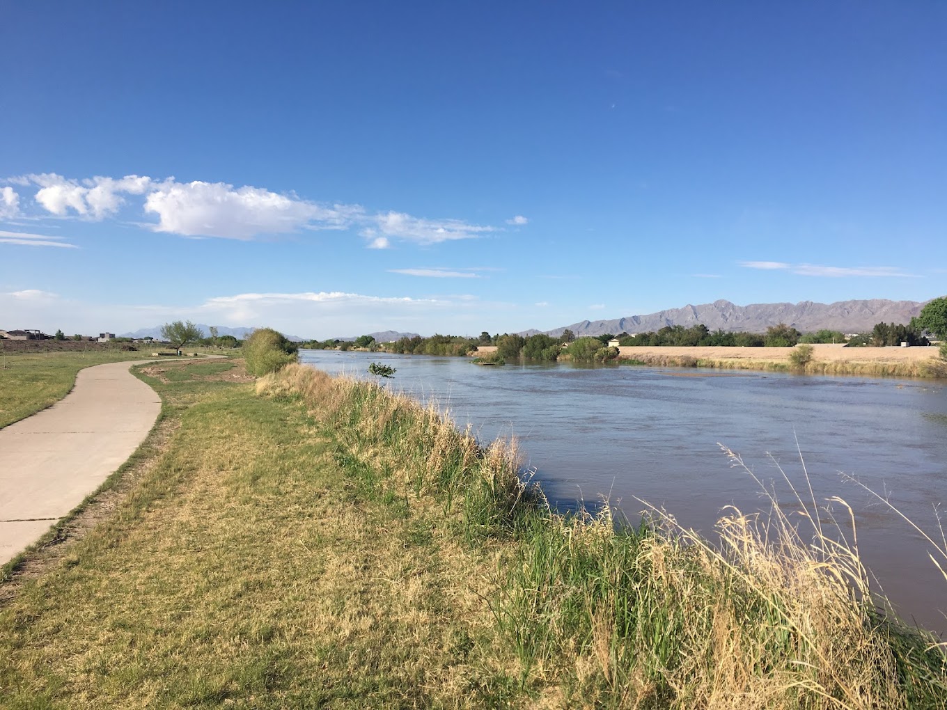 rio grande riverpark at el Paso TX