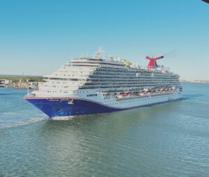 cruise ship in Galveston Texas
