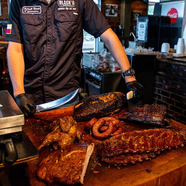 Serving up Texas barbecue excellence at Black's Barbecue—where every cut tells a story of flavor and tradition!