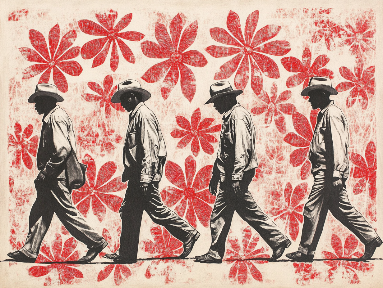 slaves walking the underground railroad from texas to mexico