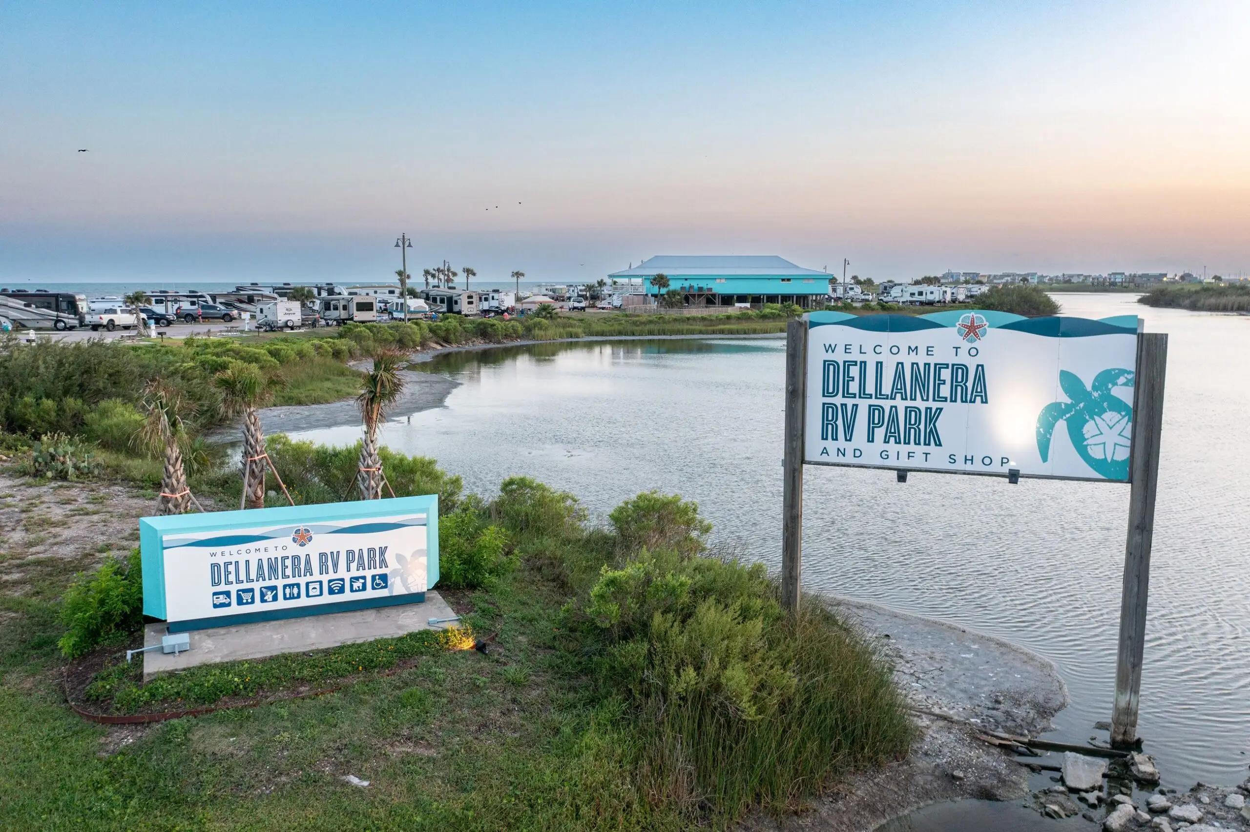 Dellanera RV Park in Galveston TX