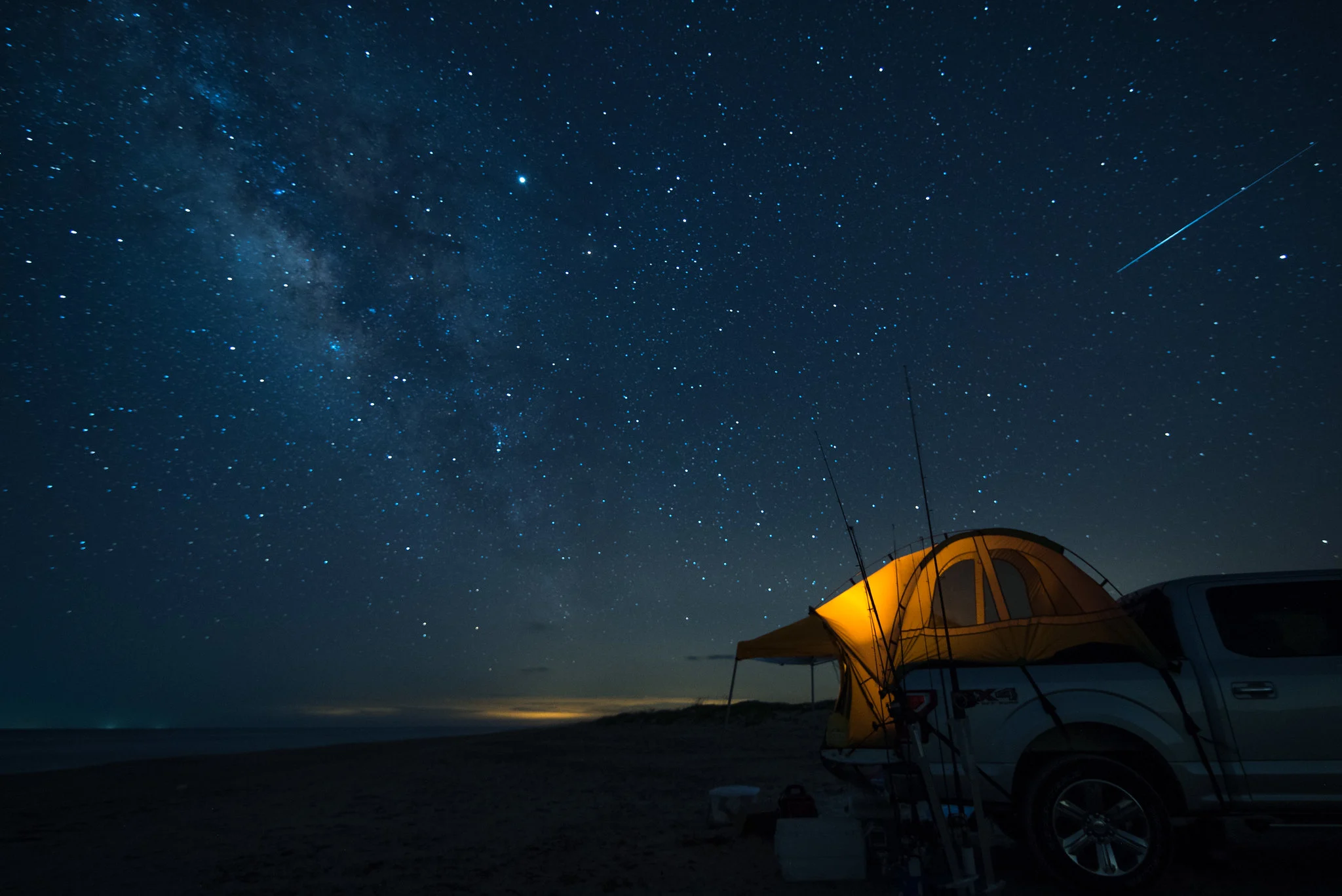 Camp at South Padre Island