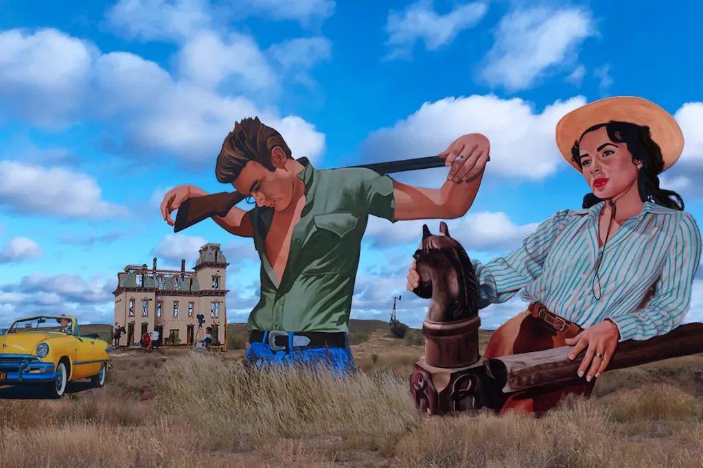 Giant 1956 filming location in Marfa West Texas, one of the most iconic films ever shot in Texas