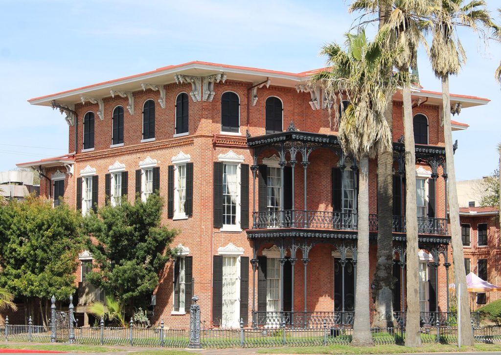 Ashton Villa on Broadway Avenue in Galveston