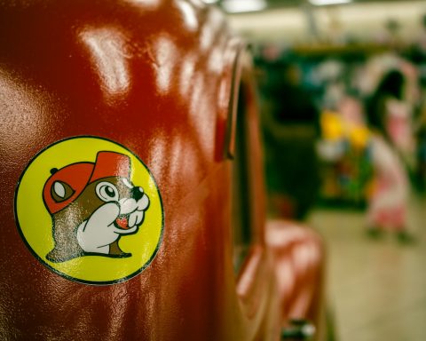 The smiling Buc-ee's beaver has become one of the most recognizable logos on Texas highways