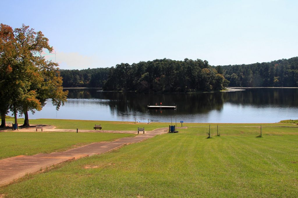 Lake at Daingerfield State Park in the East Texas Piney Woods