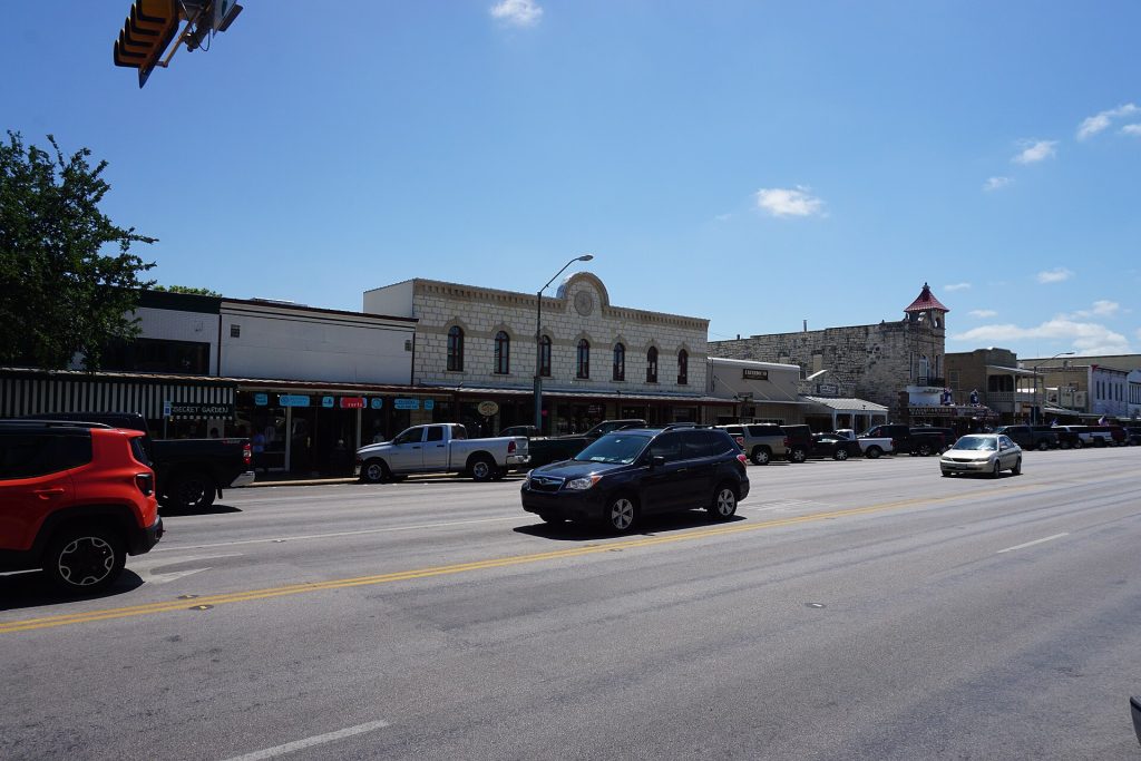 East Main Street in Fredericksburg